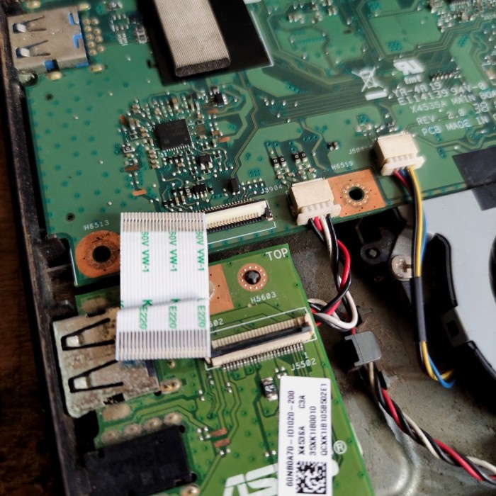 kabel fleksibel flexible mb io usb Asus X453 x453s x453m x453ma X453sa