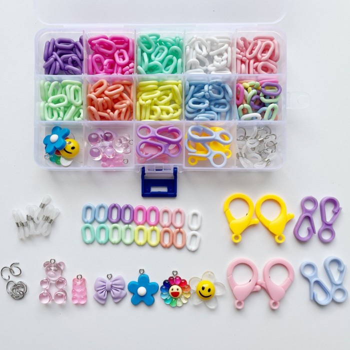 

1 set DIY kalung masker/tali rantai masker/mask chain/strap masker