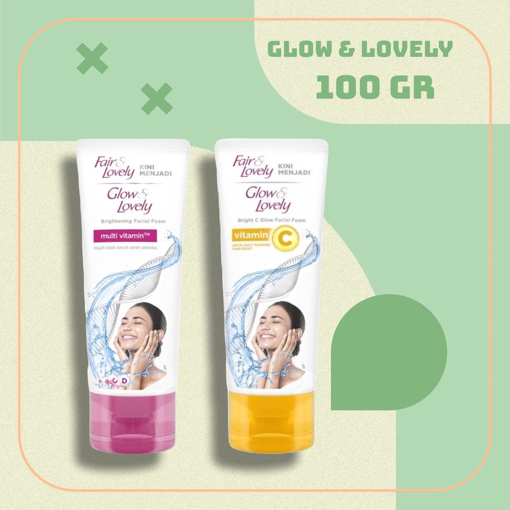 Fair &amp; Lovely Facial Foam 100 g Multi Vitamin TM &amp; Vitamin C
