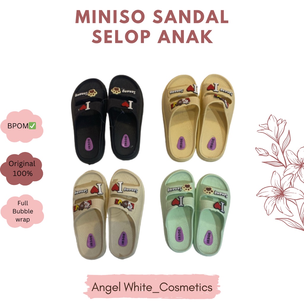 MINISO SANDAL SLOP ANAK