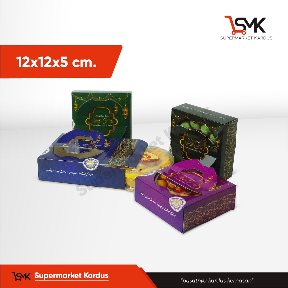 

Box 12x12x5 Toples Kuker 250 gr ("Premium" isi 1) kardus/kemasan/boxslide/Slide/Jinjing/gablebox/Kuker 250gr/Box/IdulFitri/EidMubarak/tinggi5