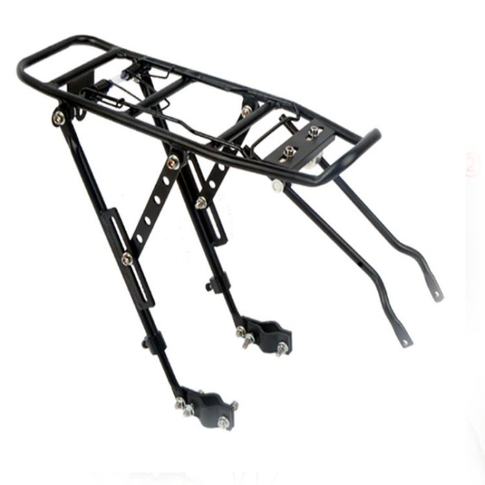 boncengan sepeda allumunium rak pannier belakang sepeda alloy panier s