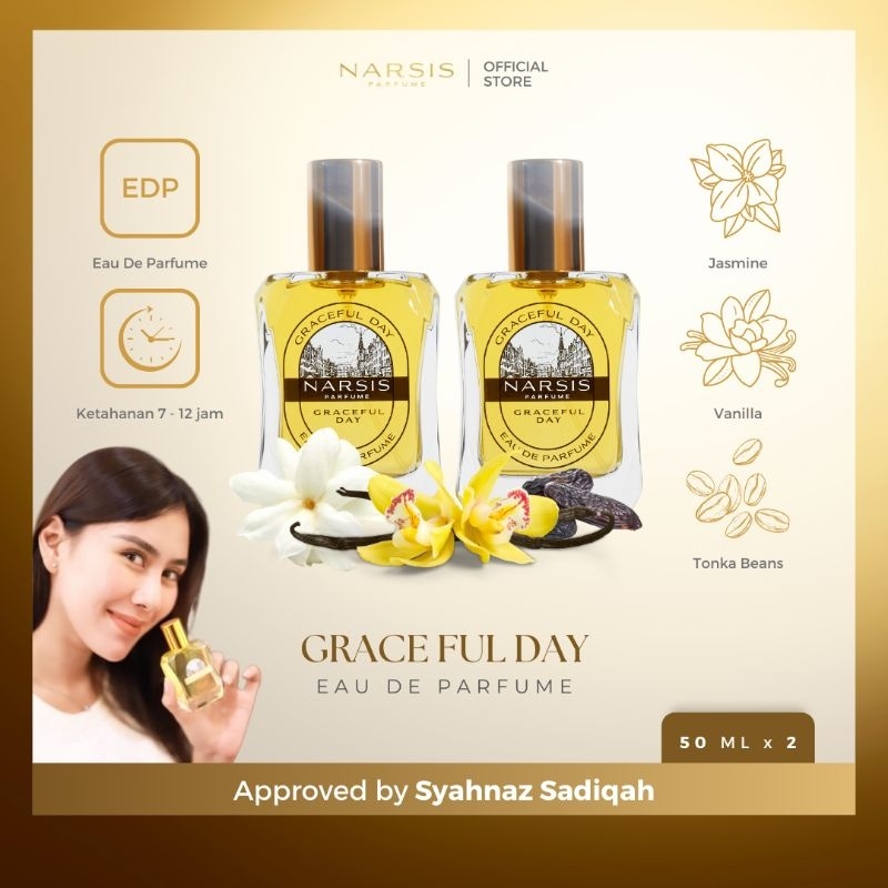 Farfum Narsis Graceful Day Eau de Perfume - 2 PCS