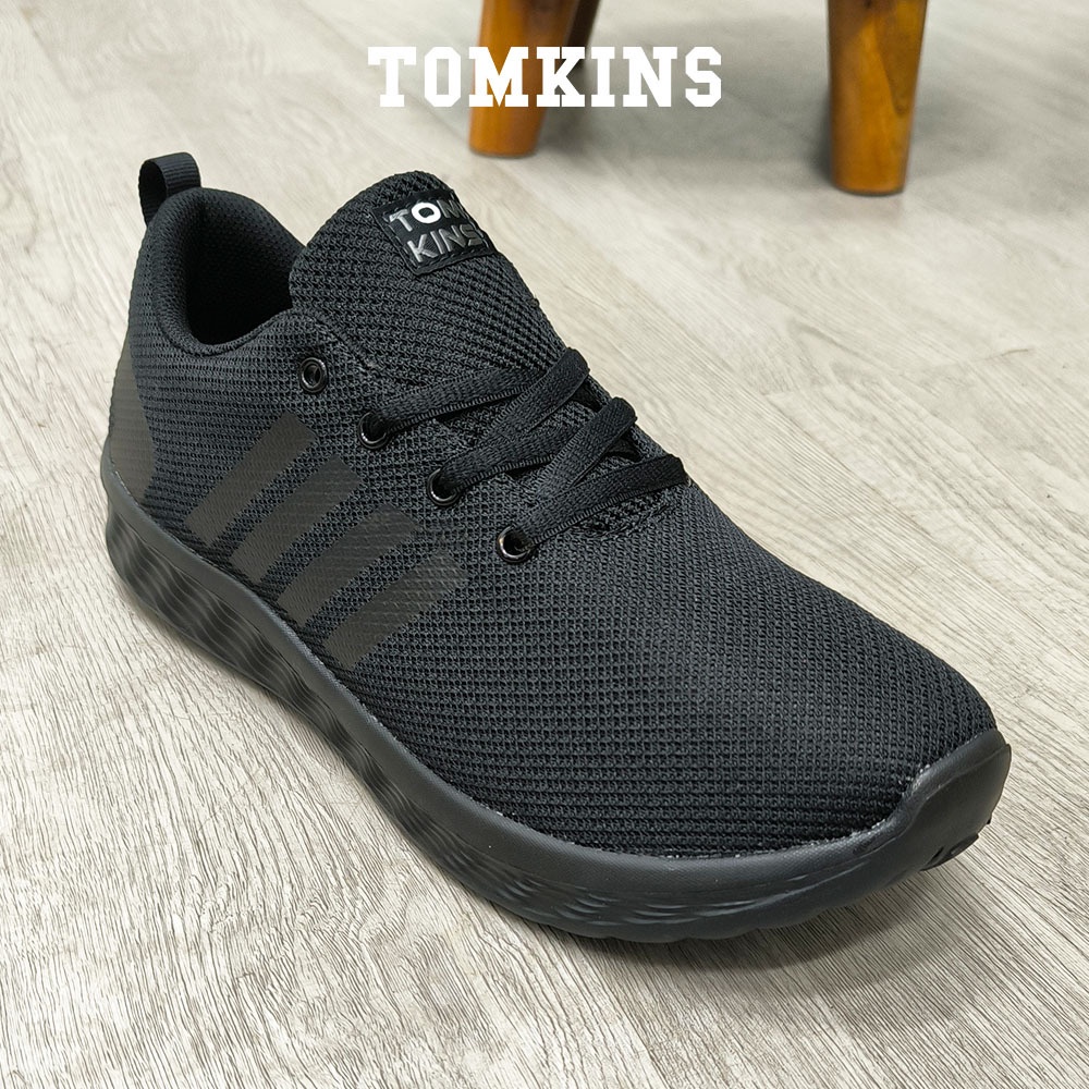TOMKINS Banshee Beta - Black Sepatu Sekolah Pria