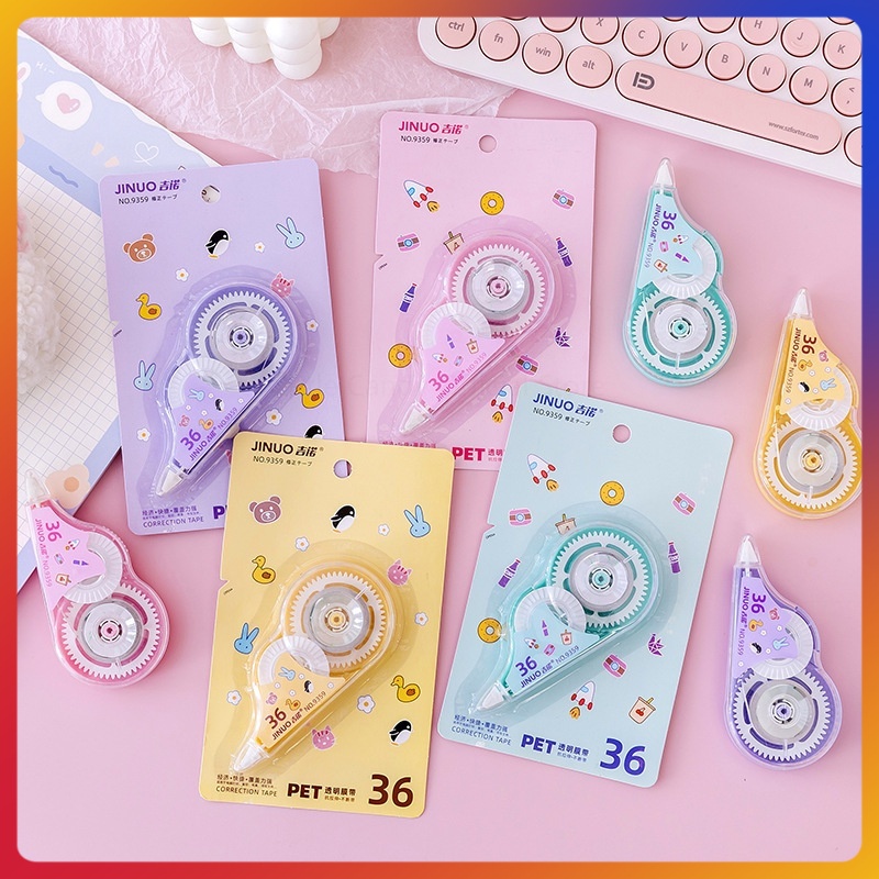 

Correction Tape Students Stationary School Supplies 8M Multiple Color Tipe-x Karakter Lucu Penghapus PenaTip-ex Kertas Mini