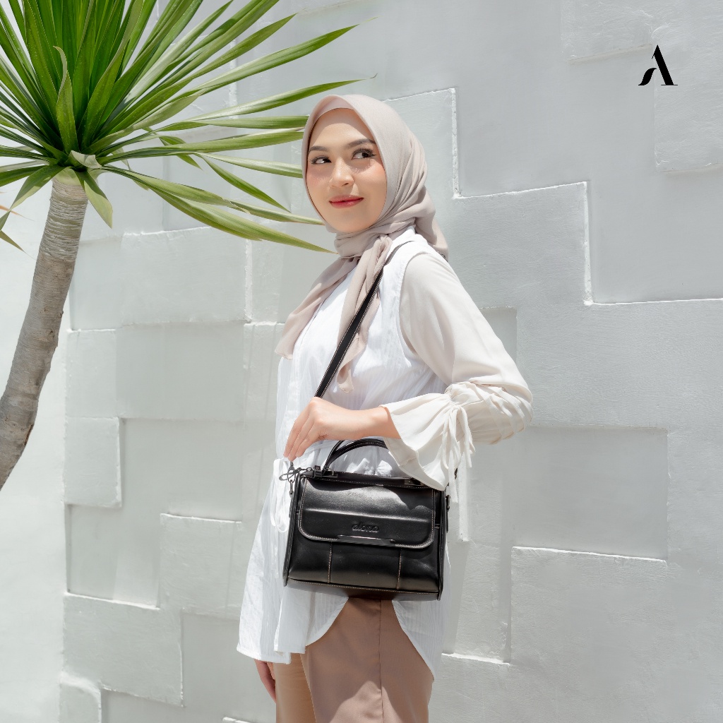 Tas Selempang Wanita Alona Hestia Bag Tas Kulit Asli Leather