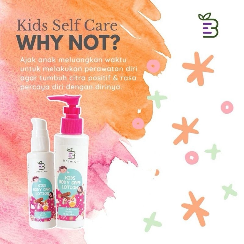 BESERUM Kids Body Care Lotion Cream Melembutkan Memutihkan Menutrisi Kulit Anak