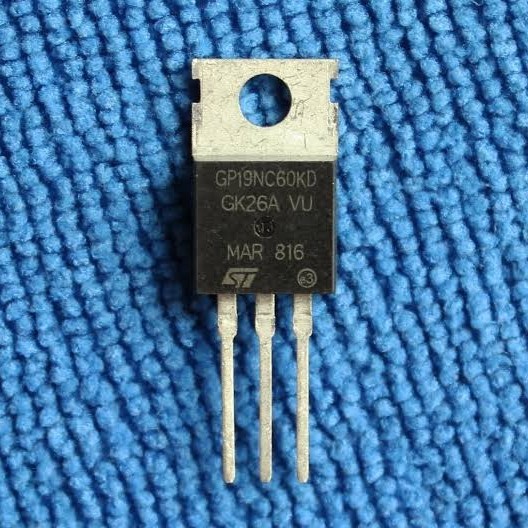 GP19NC60KD To-220 ST STGP19NC60KD Rugged IGBT 20A 600V 19NC60 FET