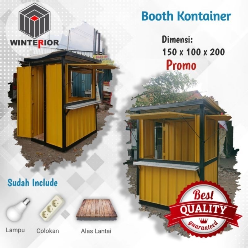 promo_cuci gudang Booth Container / Booth Kontainer / Gerobak Jualan / Gerobak Container / Gerobak Bajaringan / Stand