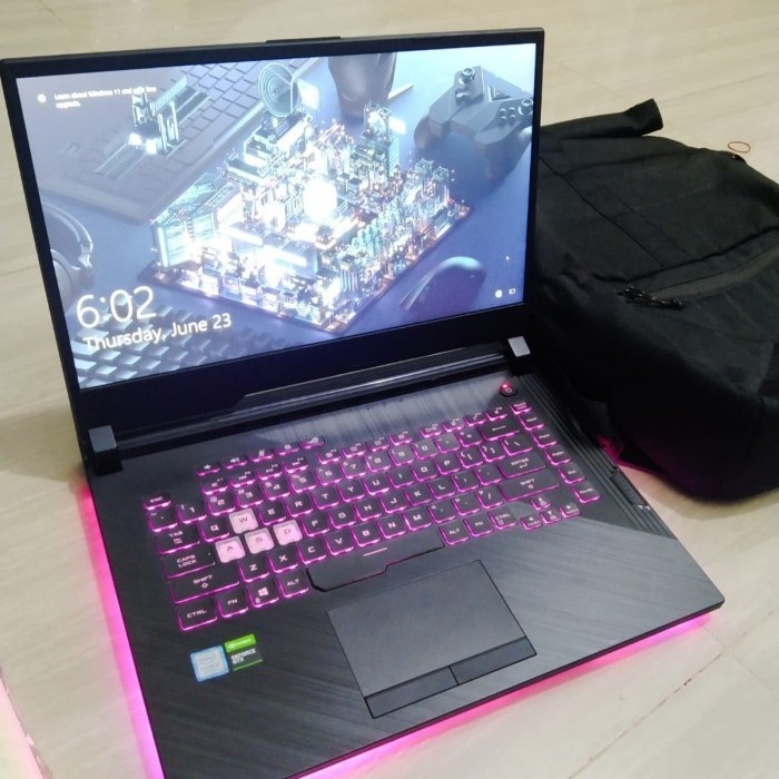 LAPTOP GAMING ASUS ROG STRIX CORE i5 GEN 9 SSD 512GB RAM 8GB VGA 4GB