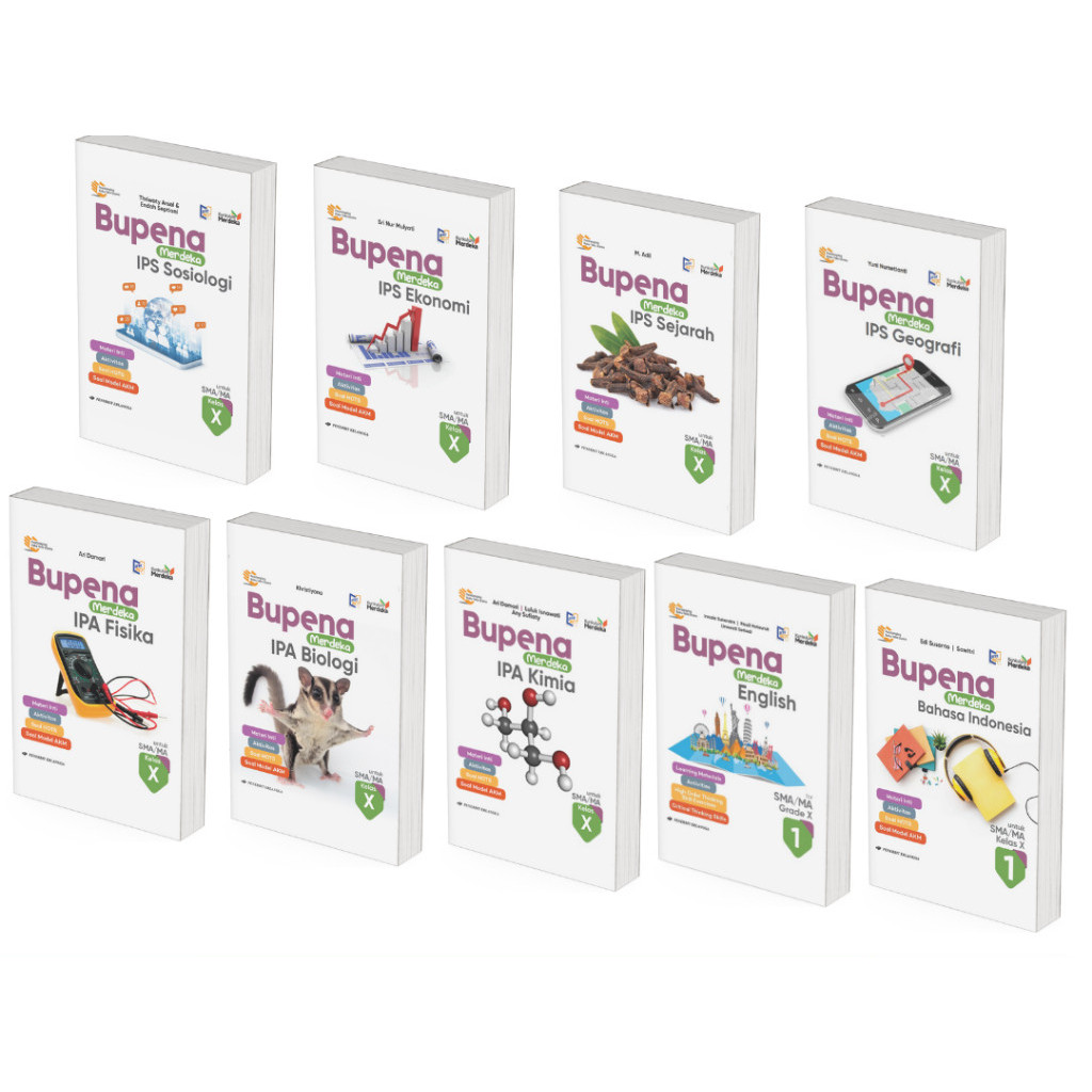 ( ERLANGGA ) Bupena Merdeka Sma/ma Kelas 10 - Kurikulum Merdeka  - Erlangga