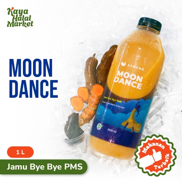 

Jamu Pelancar Menstruasi Pereda Nyeri Haid 1 Lt Moon Dance by Jamune