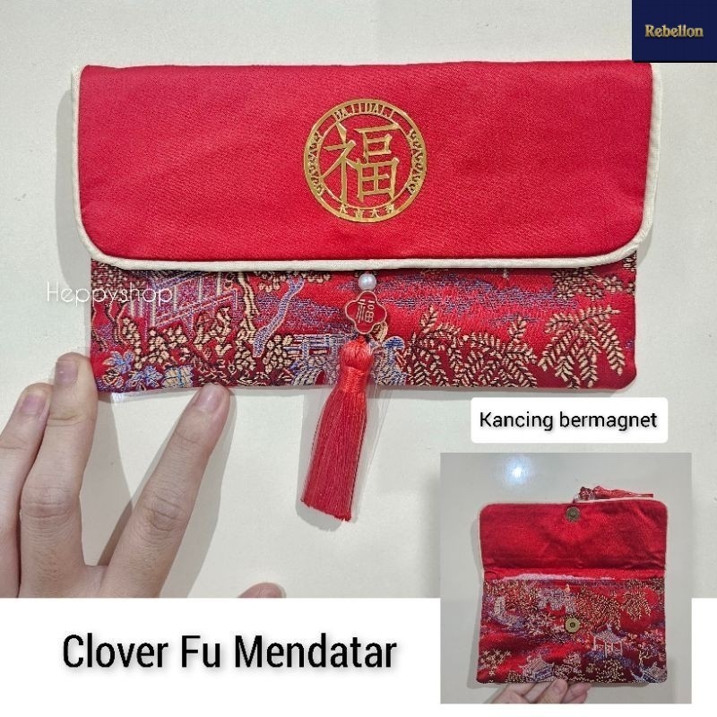 

Dompet Angpao Kain Imlek, Angpao Kain Merah Chinese