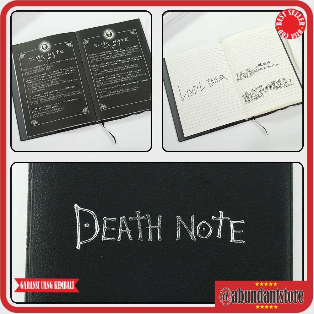 

LYO Buku Catatan Jurnal Anime Death Note Book Leather Case - LY5