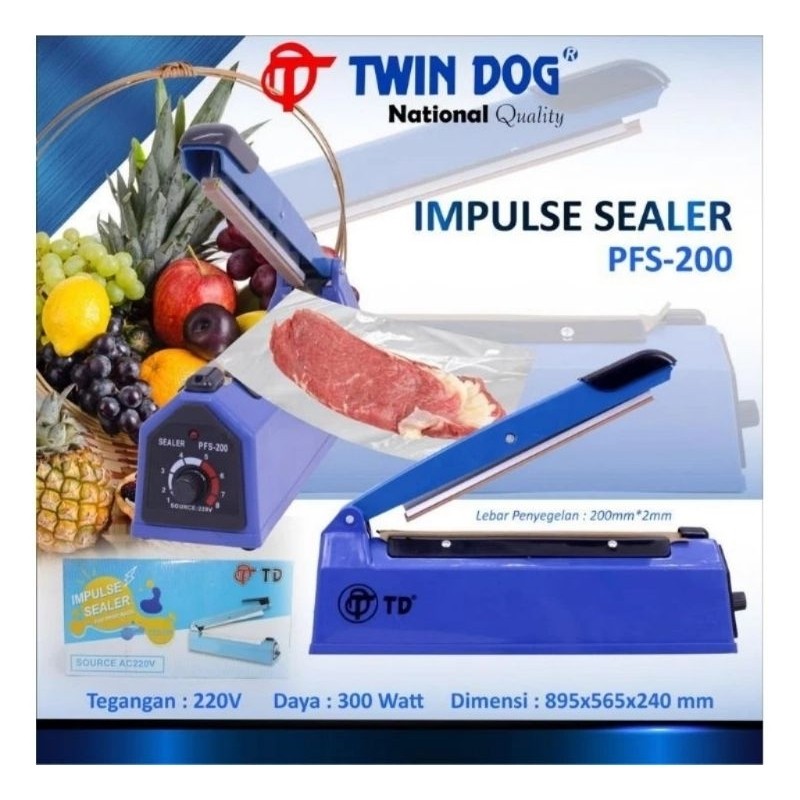 Impulse Sealer / Press Plastik TD / Matrix PFS-200