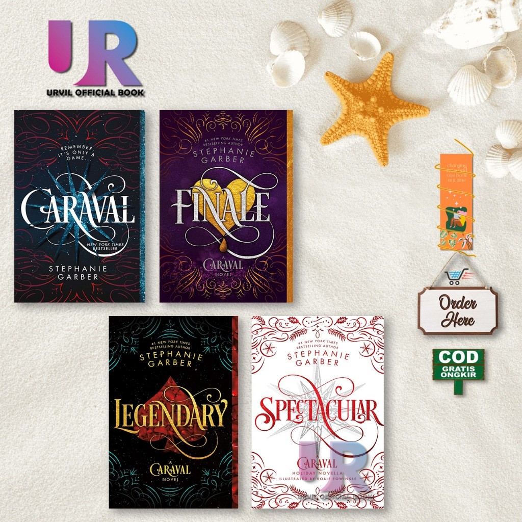 Caraval (4 book series) Caraval - Legendary - Finale - Spectacular By Stephanie Garber