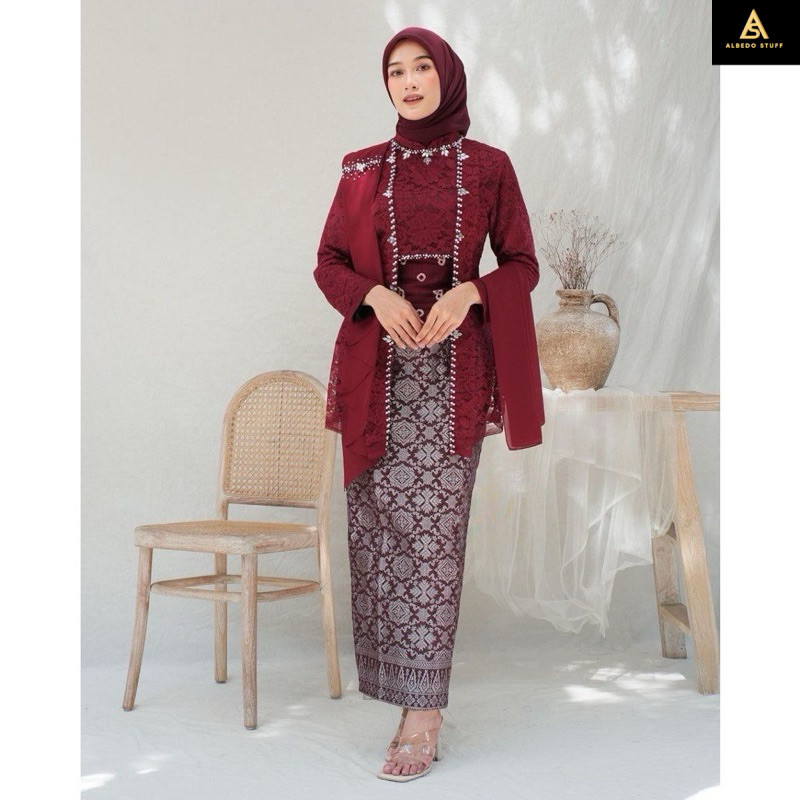 KEBAYA KUTUBARU LAKSMI Kebaya Couple Kebaya Kutubaru Laksmi Series Kebaya Wisuda Lamaran Tunangan Se