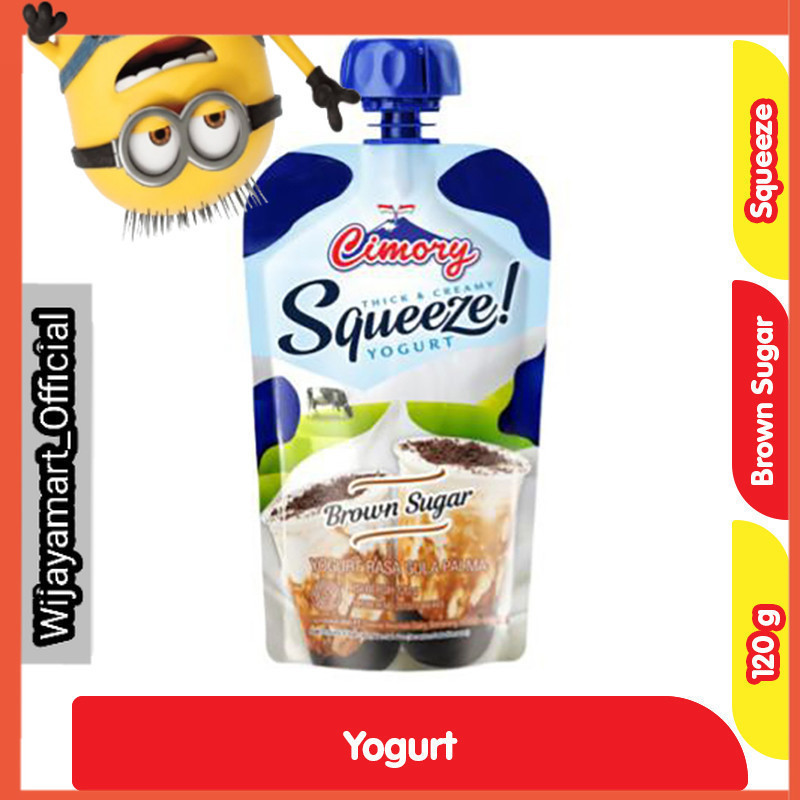 

Cimory Yogurt Squeeze Brown Sugar 120 g