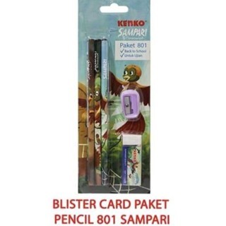 

KENKO SAMPARI PAKET PENSIL BLISTER CARD 801-SPR