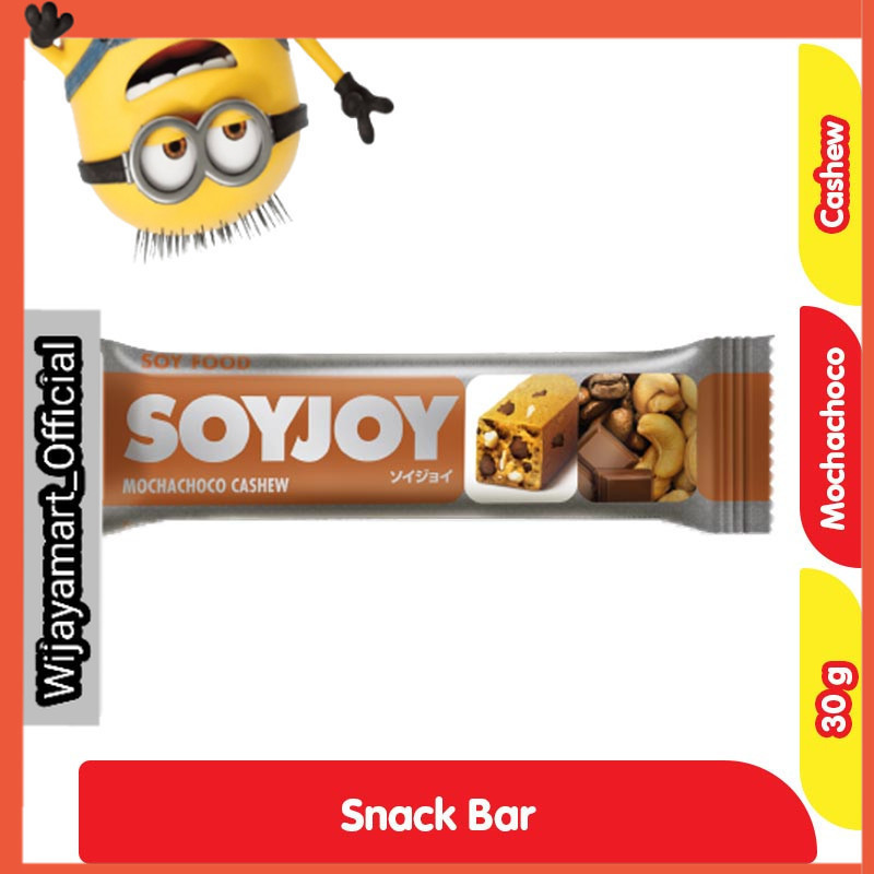 

Soyjoy Snack Bar Mochachoco Cashew 30 g