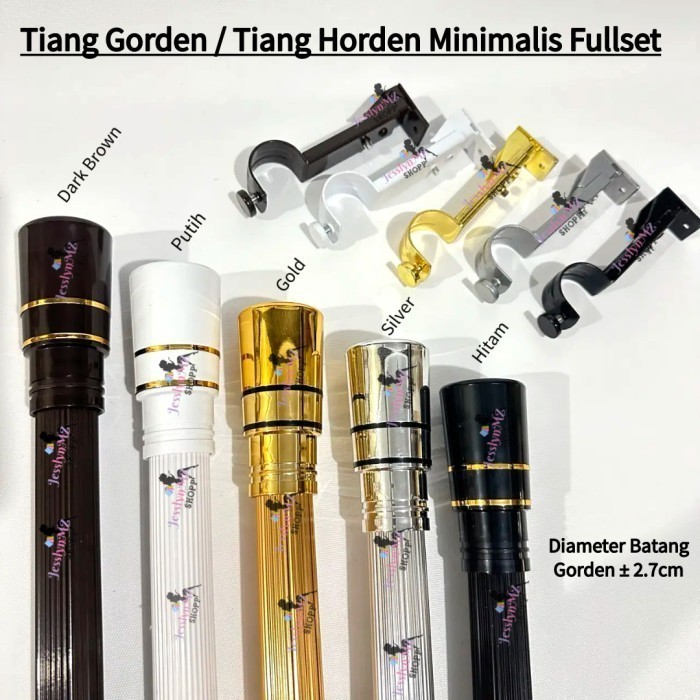 Rel Gorden Minimalis Mewah / Rel Gorden Minimalis Jumbo/Tiang Gorden ( Khusus Custom )