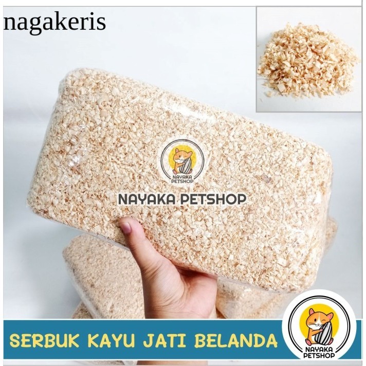 

Serbuk Kayu Hamster Alas Kandang Serutan Jati Belanda Bedding Hewan antik