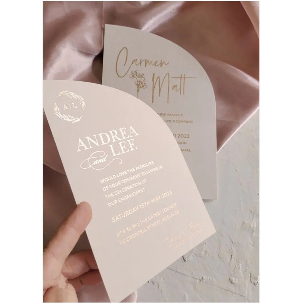 50pcs Paper Wedding Engagement Invitation Card Laser Cut Custom Invitation Card for Wedding Celebrat