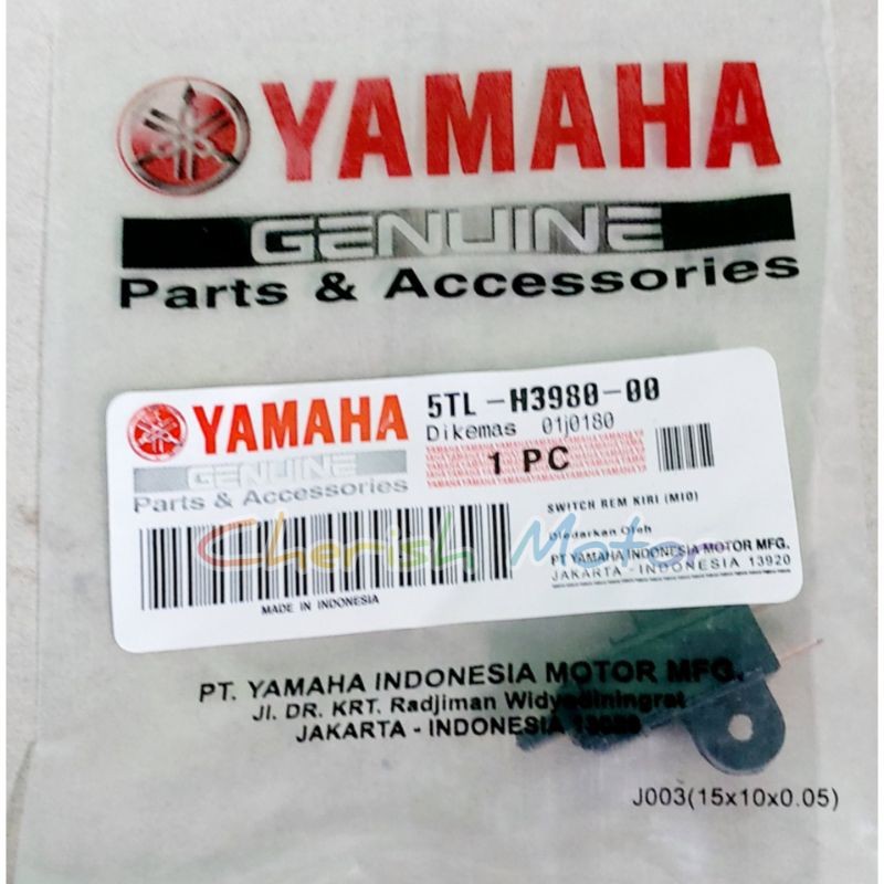 SWIT SWITCH REM KIRI MIO J MIO M3 XEON FINO SWITCH REM BELAKANG