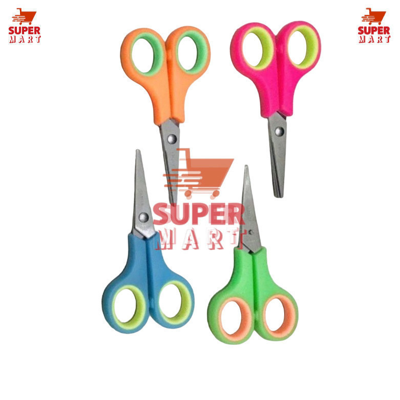 

Supermart Surabaya Gunting Mini Kecil Youmi 4.5 inch Pemotong Kertas Plastik Serbaguna Murah Tajam Anti Karat