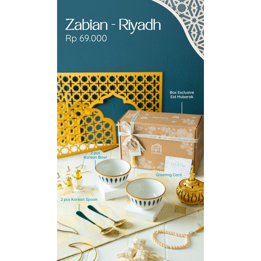 

Seduh Pertama - Hampers Lebaran Parcel Idul Fitri Tea Cookies Mug - ZABIAN- RIYADH