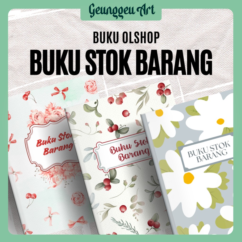

BUKU OLSHOP/BUKU CATATAN STOK BARANG