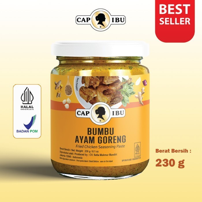 

[NEW] Bumbu Ayam Goreng Cap Ibu - 230 gram