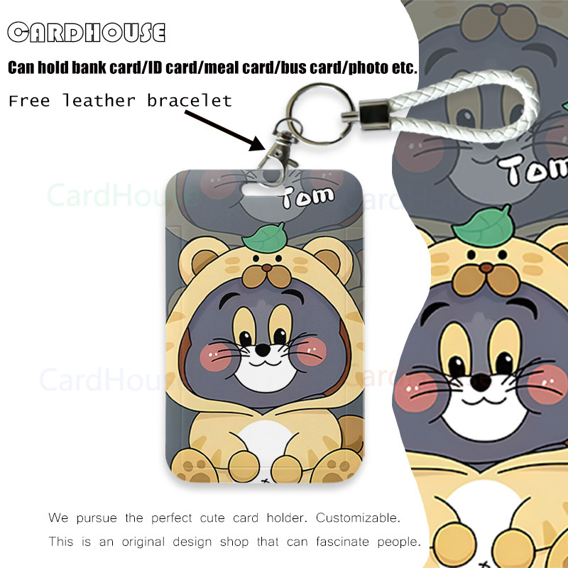 

( CardHouse ) ID CARD HOLDER Kartun Tom Aesthetic LT117 Tempat Photocard Photo Card tupai Kartun Aesthetic