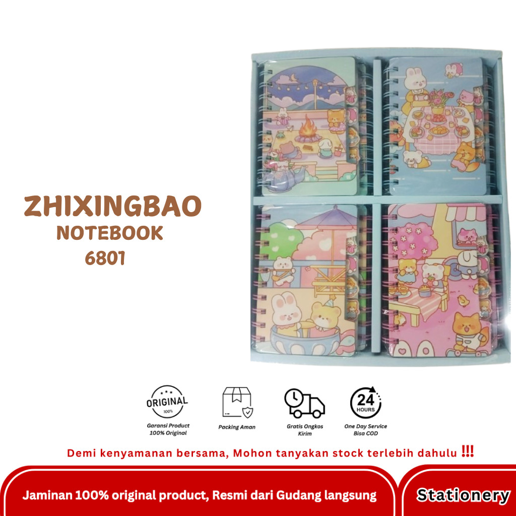 

ZHIXINGBAO NOTEBOOK 6801 A6