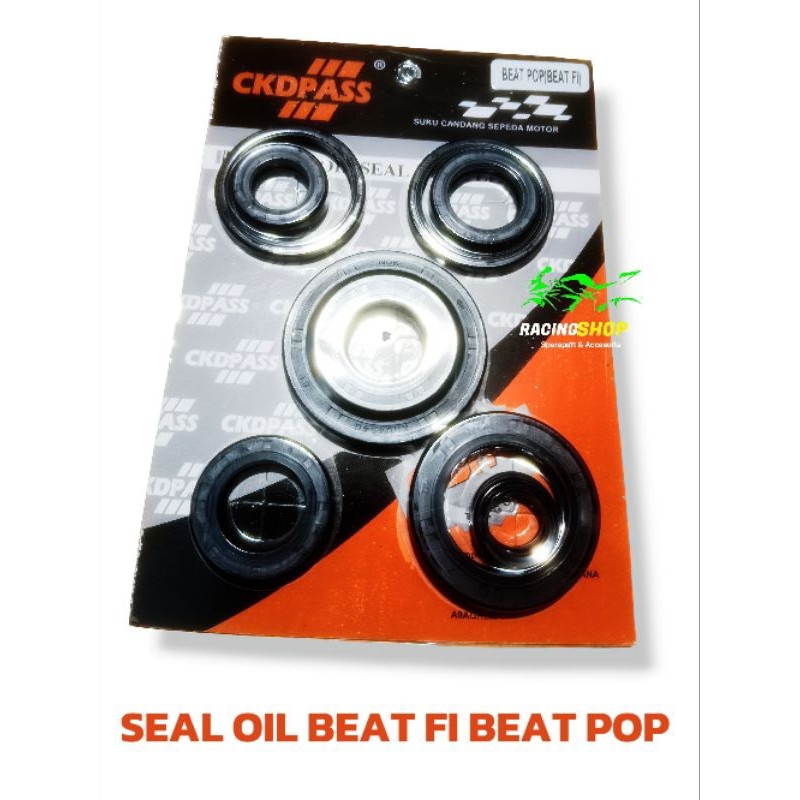 Seal oil honda beat pop beat fi Sil oli komplit beat pop beat fi