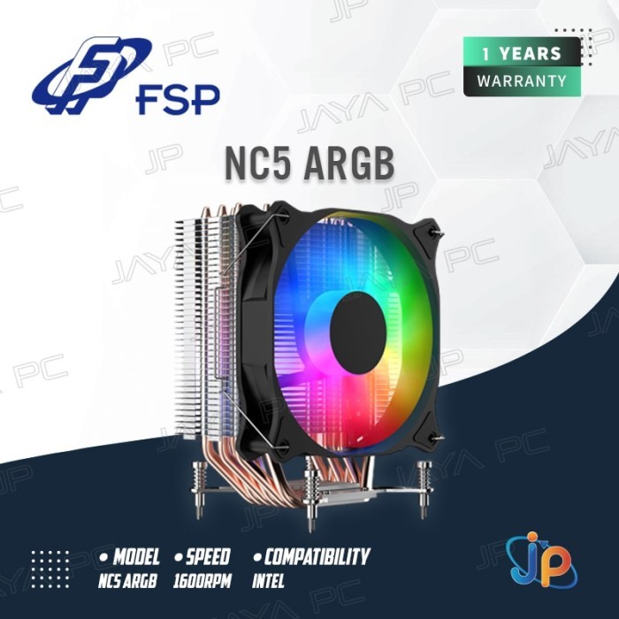 FSP NC5 ARGB - CPU Air Cooler Fan Intel