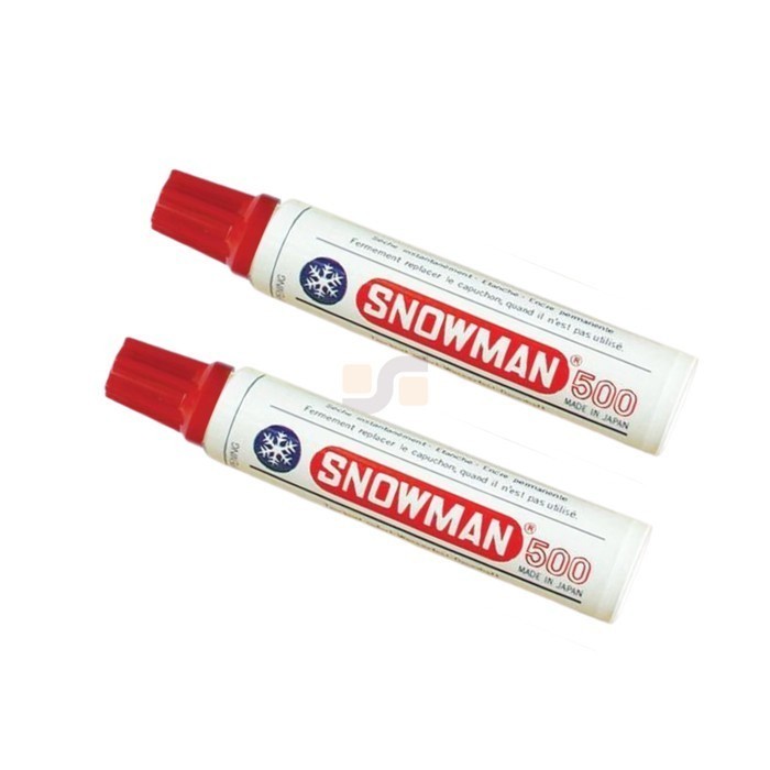 

Snowman Spidol Permanent Jumbo 500 Marker Merah