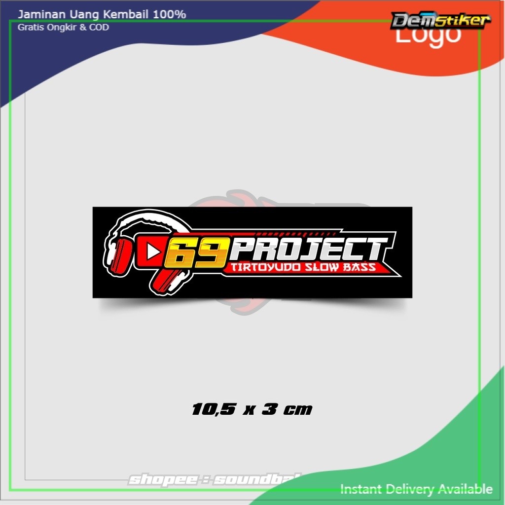 Stiker 69 Project Bijian Vynil Anti Air Unofficial