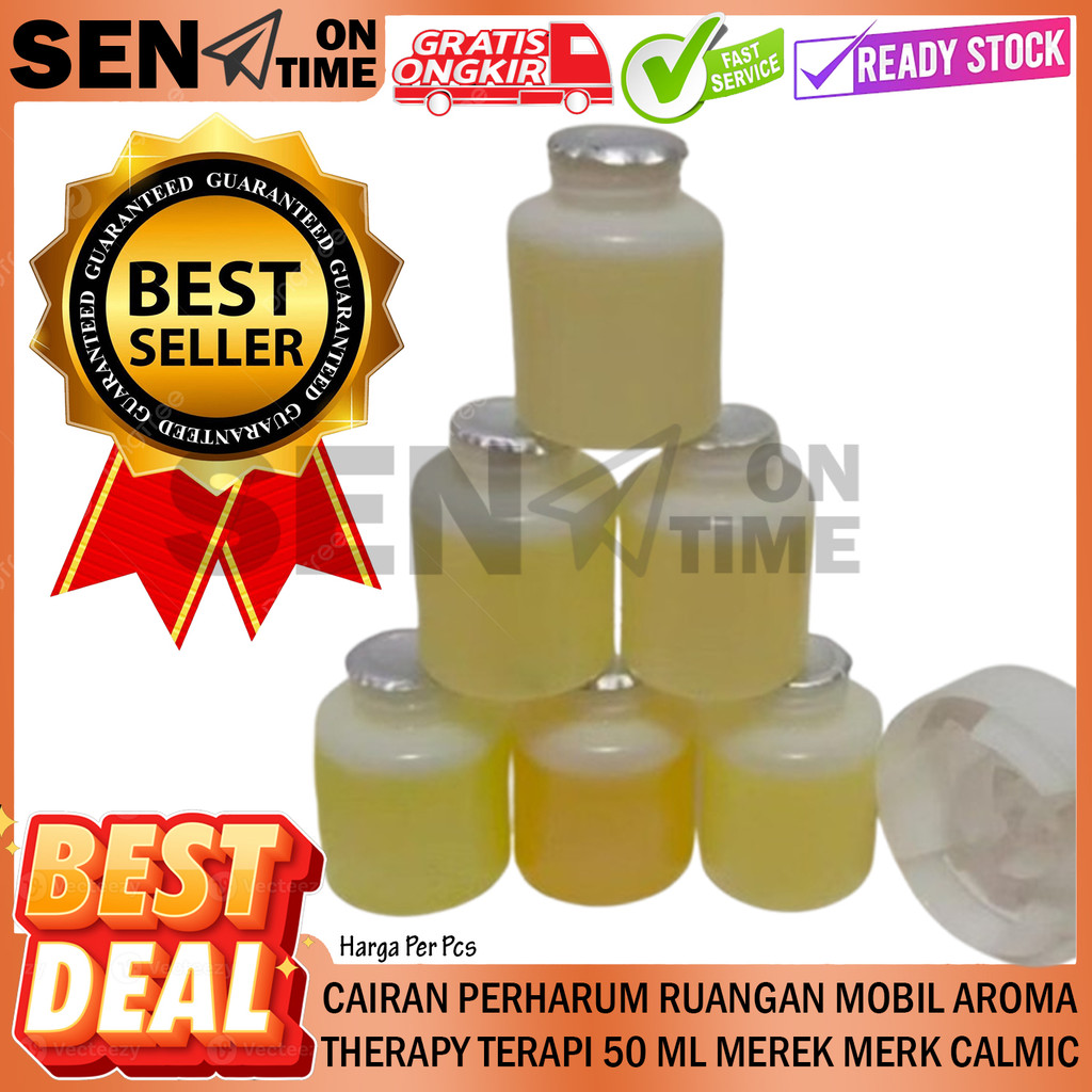 Cairan Pengharum Coffee Ruang Therapy 50 Ml Original 100% Parfume Calmic Toilet Hotel Kantor Mall Ec