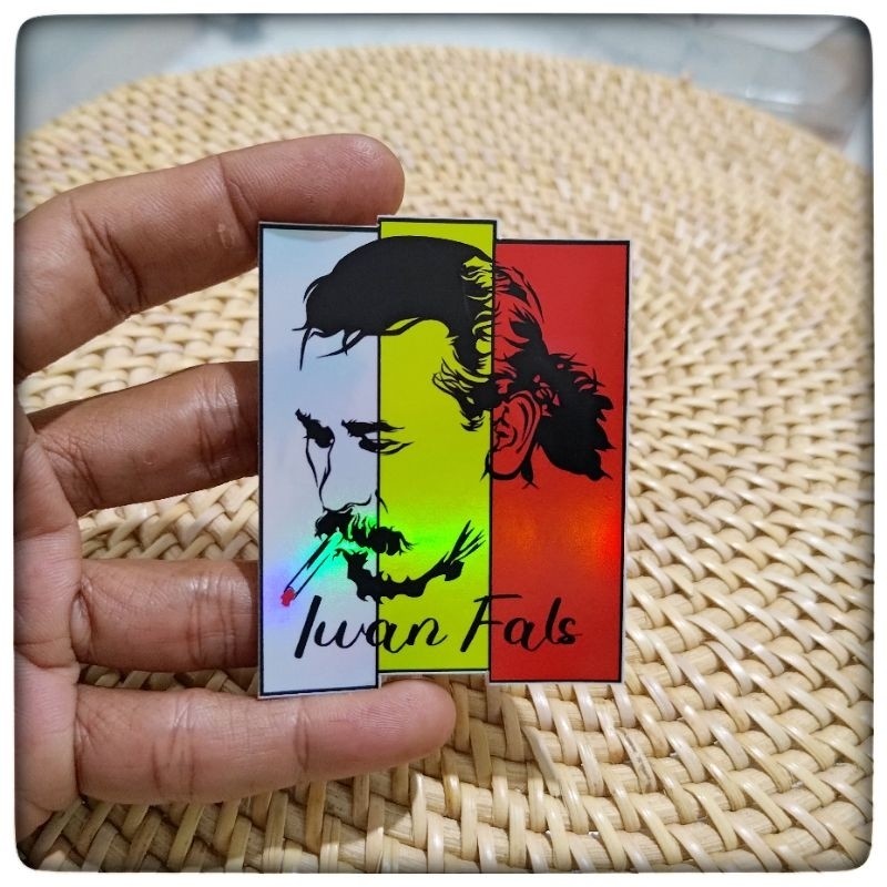 

sticker Iwan fals helogram