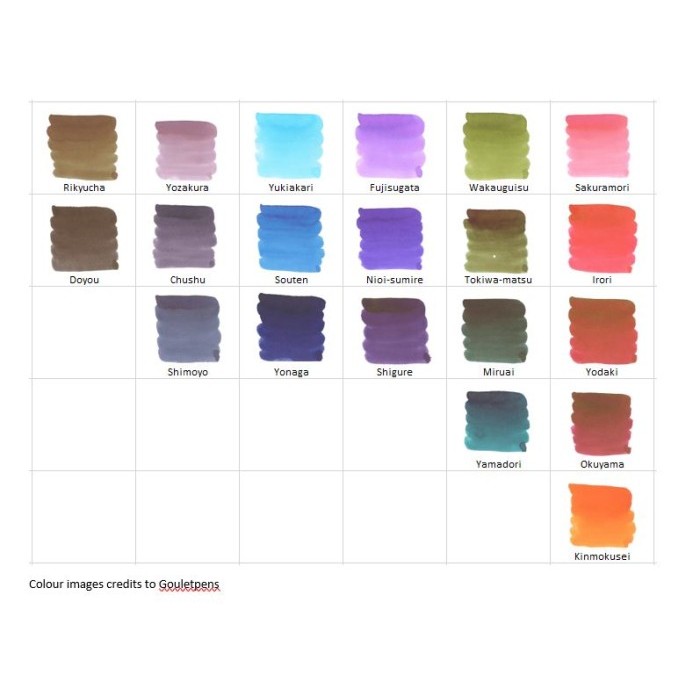 

Sailor Shikiori Ink (20ml)