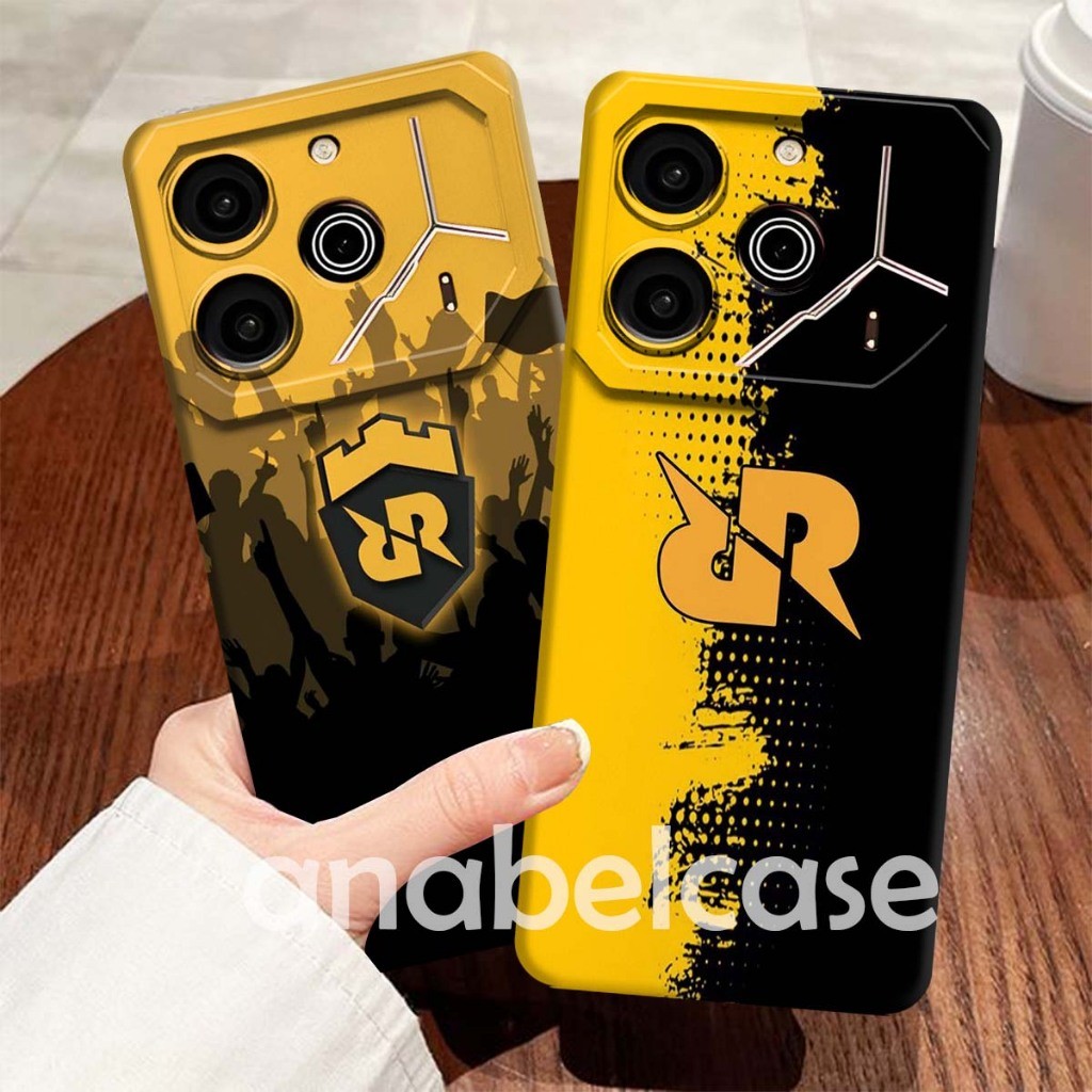 Softcase Tecno pova 6 / pova 6 pro / pova 5 / pova 5 pro  Motif  RRQ -  Case gemers -  Case cowo  - 