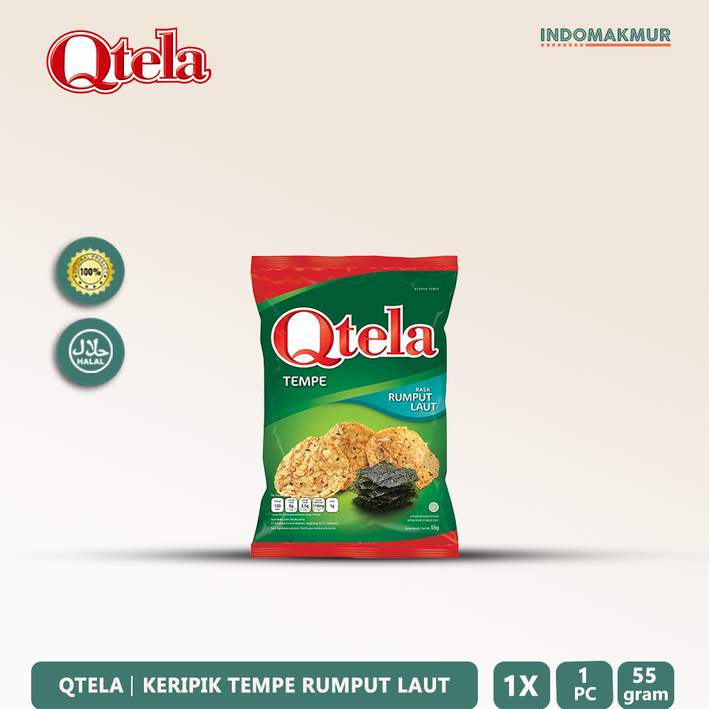 

Qtela Keripik Tempe - Makanan Ringan