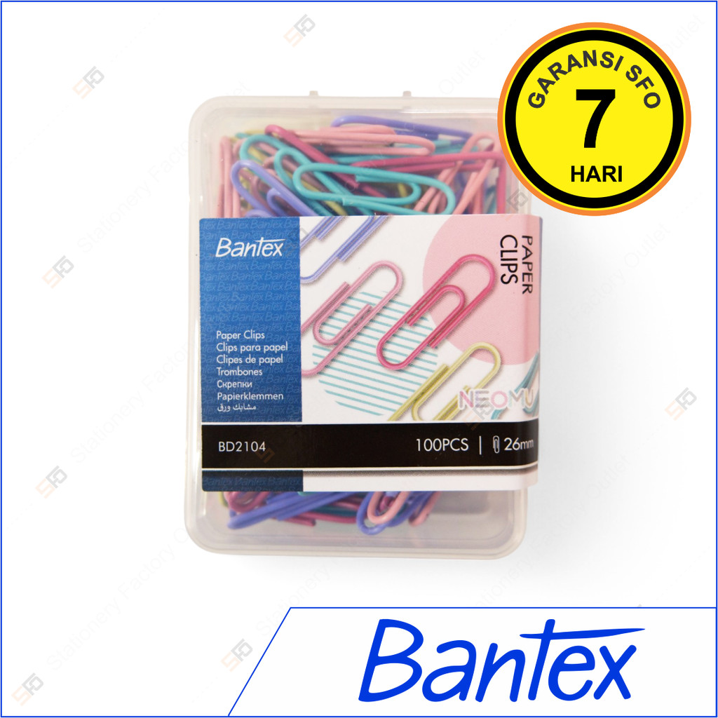 

Paper Clip Pastel Bantex BD 2104 - SFO Semarang Official