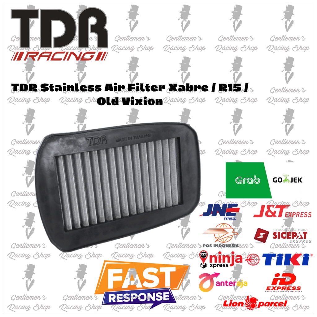 Filter udara TDR Stainless Air Filter Yamaha XABRE / R15 / OLD VIXION