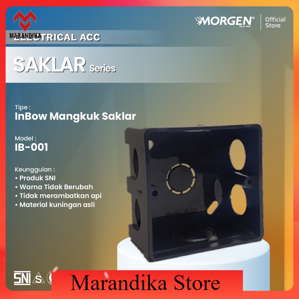 Morgen Inbow Dos IB Dus MG-IB 001 Inbowdus Inbowdos Box Saklar