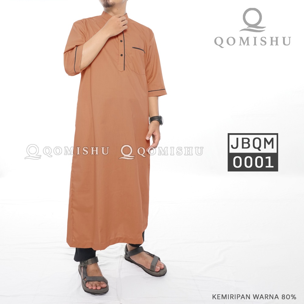 SALE Jubah Muslim Pria Gamis Ikhwan Muslim JBQM QOMISHU