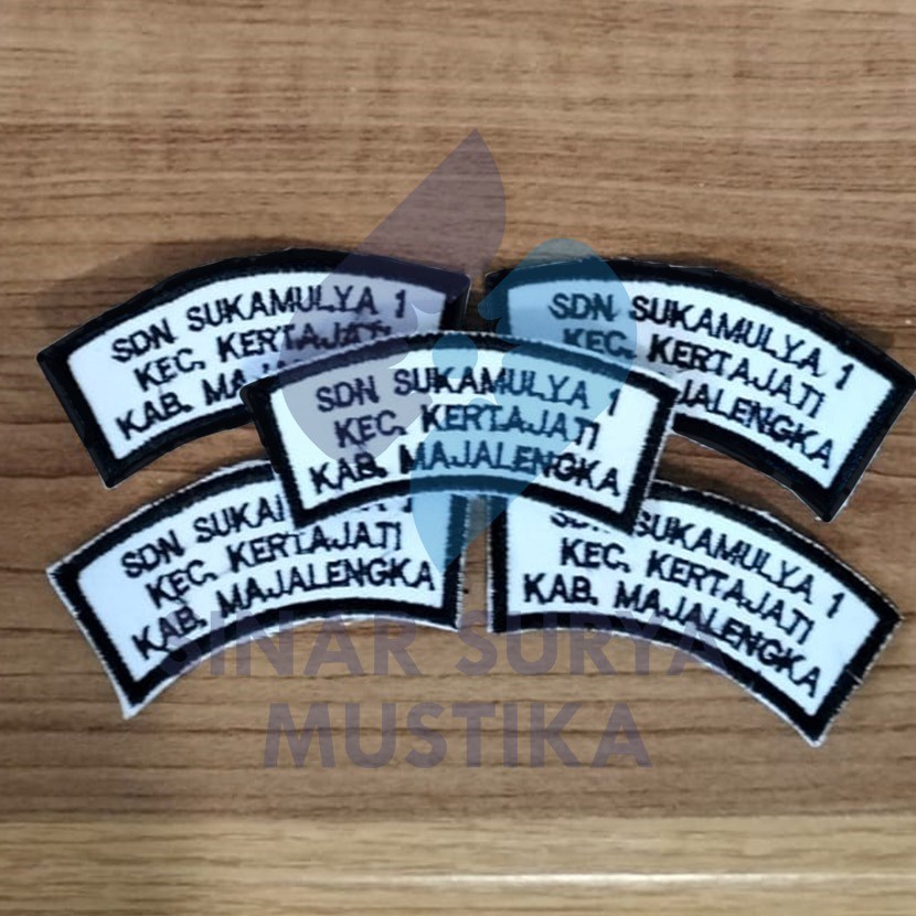 

BET LOKASI SEKOLAH/ BET SEKOLAH// BET BORDIR CUSTOM // BET SEKOLAH SD SMP SMA BORDIR KOMPUTER