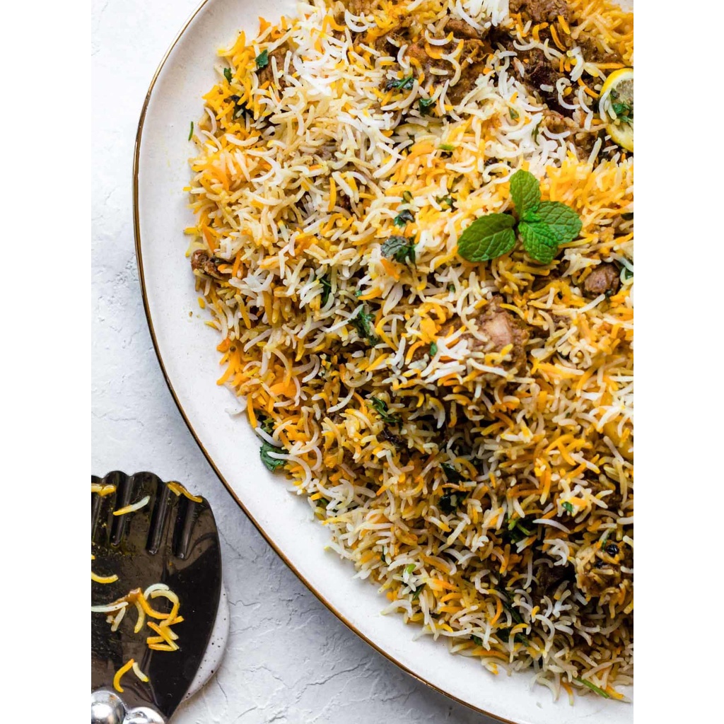 

Beras Basmati 1 kg Gratis Bumbu, kismis da daun kari/salam koja