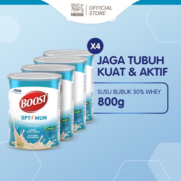

Boost Optimum Susu Bubuk Kaleng 800g x4pcs